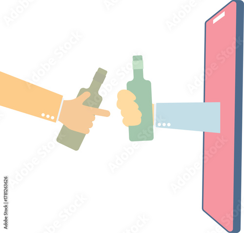 illustration and painting Celebration Event Illustrations,

