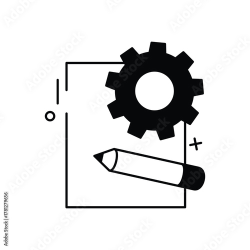 Prototyping vector icon