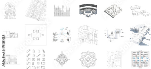 Architectural and Technical Drawings Collection architecture