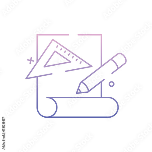 Engineering Design vector icon