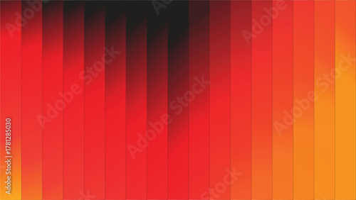 Abstract pixelated background with vibrant red orange and yellow gradient colors creating a dynamic visual effect