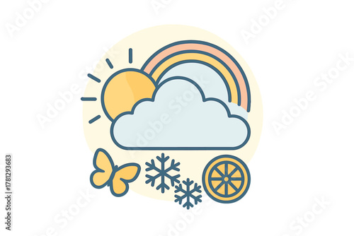 Essential survival kit items including first aid, water, flashlight, and map for emergency preparedness