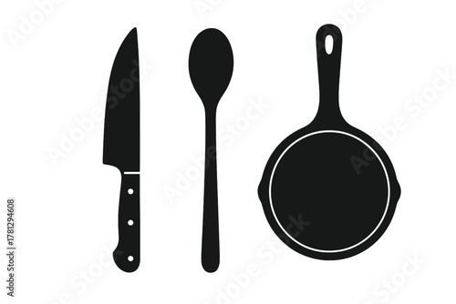 Outdoor camping equipment set featuring a dome tent, folded poles, and a ground peg