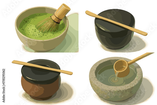 Essential cosmetic products collection including face powder dark lipstick and nail polish