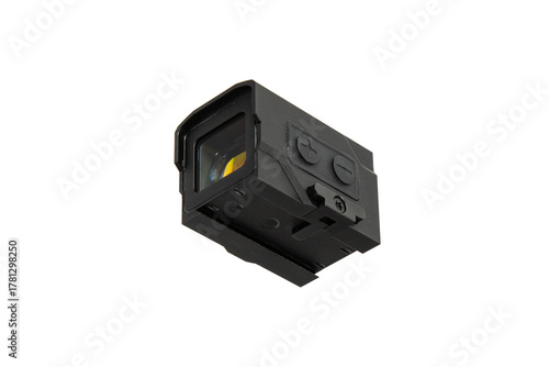 Optical weapon accessory with clear glass