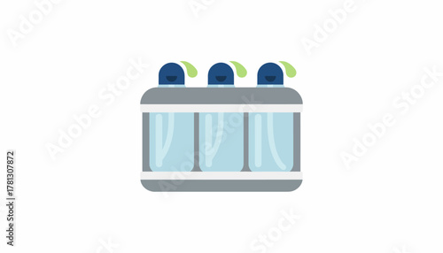 A compact allinone ry bottle set with silicone squeeze design allowing for easy dispensing and leakproof travel.