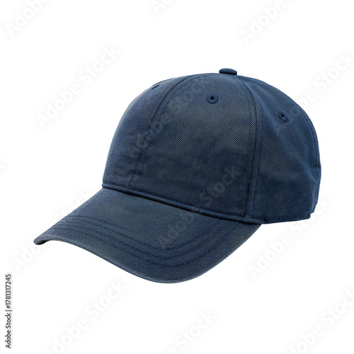 Stylish Blue Denim Cap for Casual Outdoor Activities During Sunny Days.