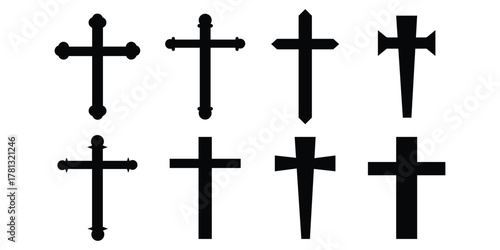 catholic and christian cross icon cross symbol