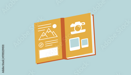 A travel journal with prompts and tearout pages designed for documenting adventures and preserving memories on the go.