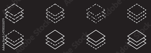 Copy icon sign in line style. copy duplicate layer icon set, copy paste icon for websites, apps ,UI or UX. vector illustration.