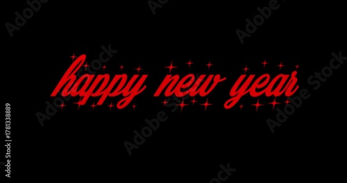 Happy New Year Animated Text Styles