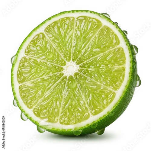 Lime with water drops fruit food healthy fresh citrus