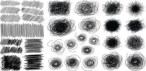 Chaotic Scribbles A Collection of Hand-Drawn Doodle Textures