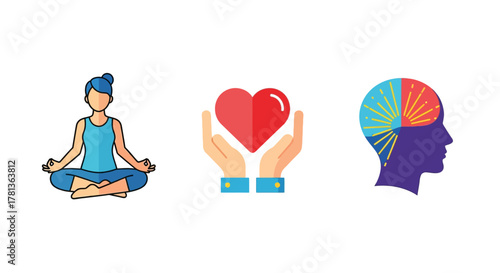 Mindfulness meditation and wellness: yoga, heart care, and mental health