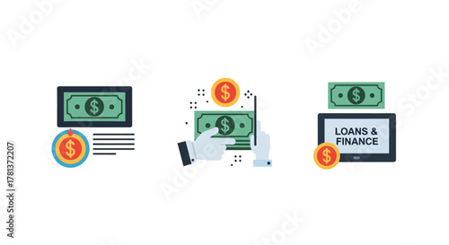 Digital currency concepts: financial transactions and loan management