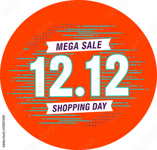 Mega Sale 1212 Shopping Day Promotion.