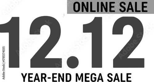 Online 1212 YearEnd Mega Sale Promotion Event.