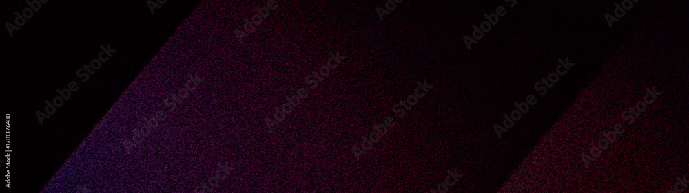 Fototapeta premium Intense grainy abstract background featuring a deep burgundy and black texture with a vibrant purple highlight. Ideal 4K wallpaper template