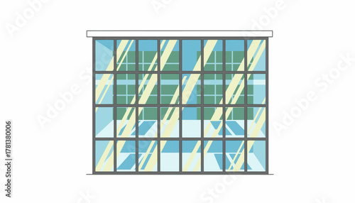 An innovative design featuring transparent solar windows showcasing their potential for both aesthetic and energyproducing purposes.