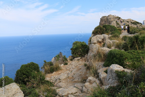 view from the top of the mountain