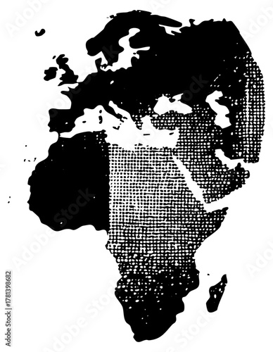 World Map Illustrates Global Connection in a Modern Design