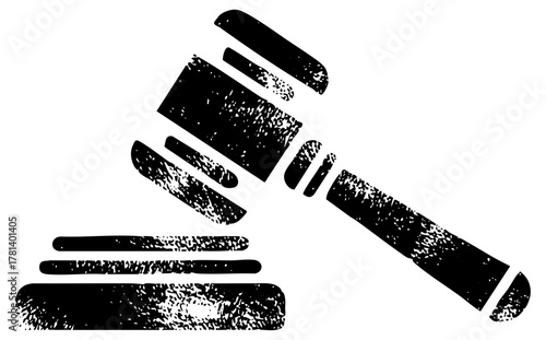 Gavel Strikes Down Justice in Courtroom