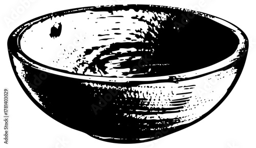 Ceramic Bowl Texture in Still Life