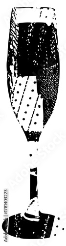 Wine glass spills texture