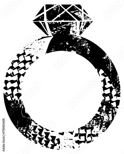 Diamond ring showcases elegance in commitment ceremonies