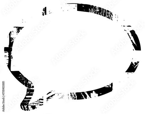 Frame Illustrates Texture in Abstract Composition