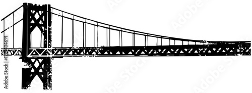 Bridge Illustrates Strength Waterway