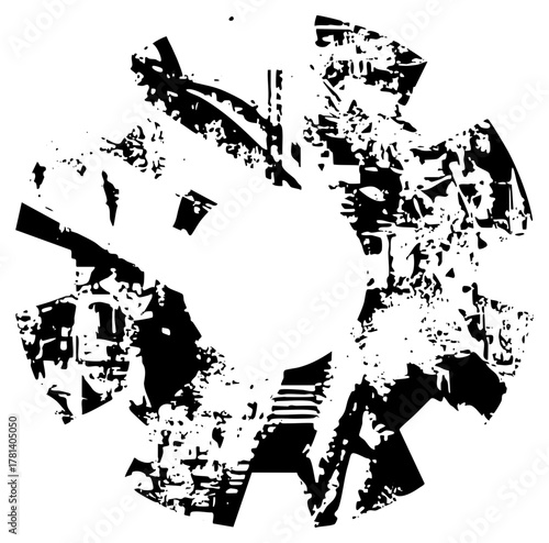 Abstract Shape Explores Texture in Modern Design