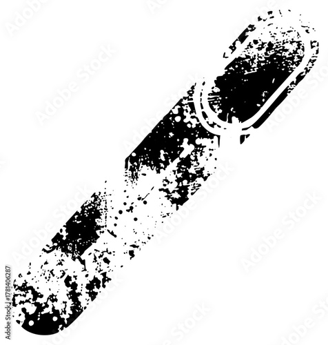 Pill Illustration Grunge Texture in Design