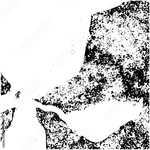 Face portrait texture in abstract