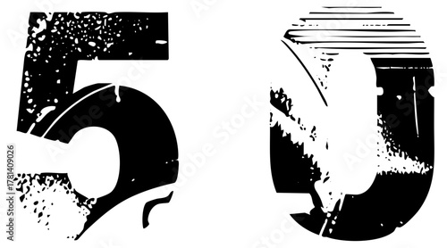 Number Fifty celebrates milestone with distressed texture