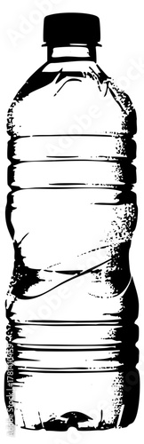 Water bottle illustrates refreshment in simplicity