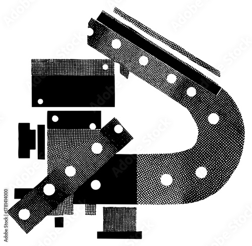 Film Reel Cinematic Sequence in Entertainment