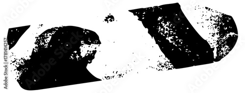 Abstract Shape Explores Texture in Graphic Design