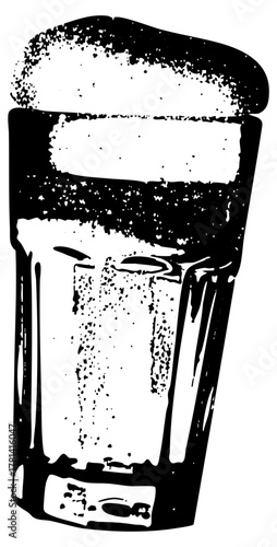 Beer Glass Fills Celebration Pub