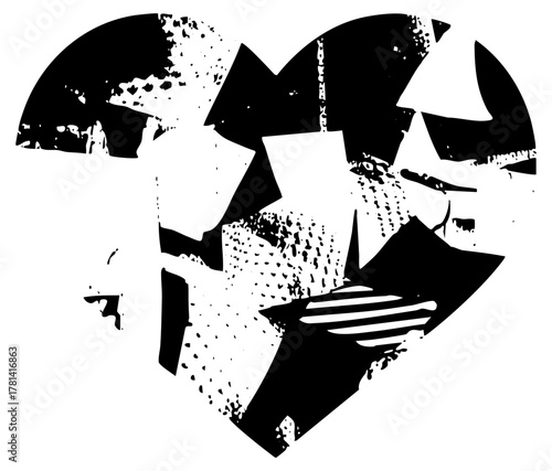 Heart Breaks Apart Texture