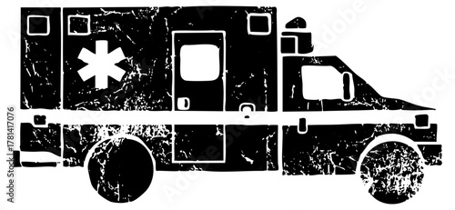 Ambulance Illustrates Emergency Response in Healthcare