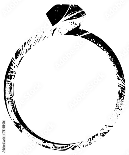 Diamond ring showcases elegance in a proposal