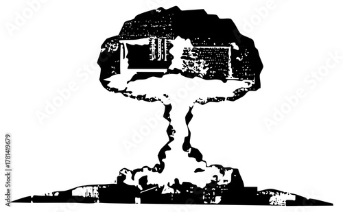 Cave dwelling illustrates interior life in a rocky landscape