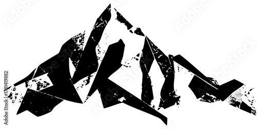 Mountains Rise Abstract