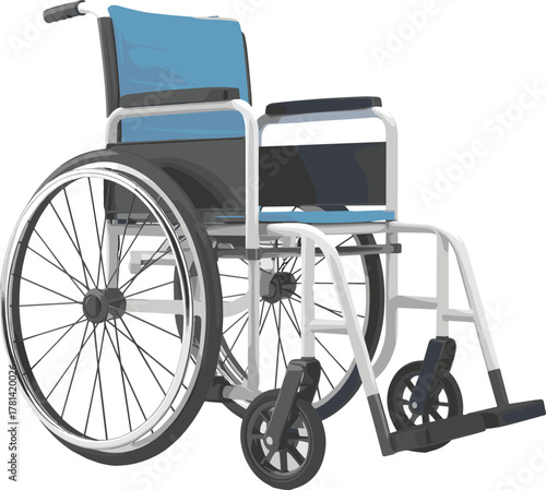 wheelchair, mobility, aid, medical, equipment, disability, health, support, accessibility, patient, hospital, rehabilitation, care, illustration, vector, design, icon, transport, independence, device