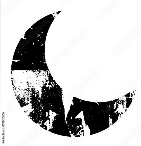 moon texture within a night sky