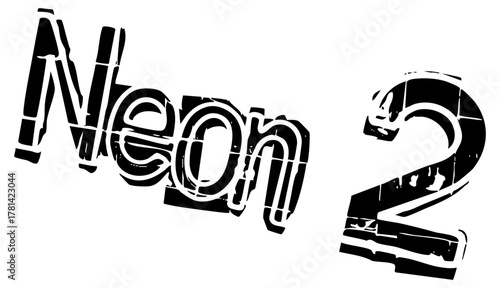 Neon Typography Shines in Modern Design