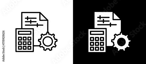 Estimation multistyle icon