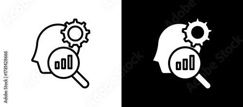 Analysis multistyle icon