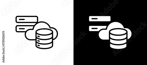 Database multistyle icon